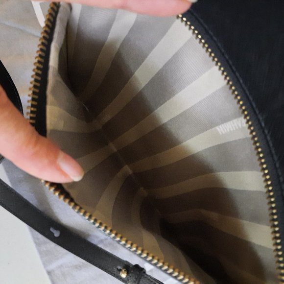 BRAHMIN Katie Crossbody Black Leather Bag - Picture 8 of 11